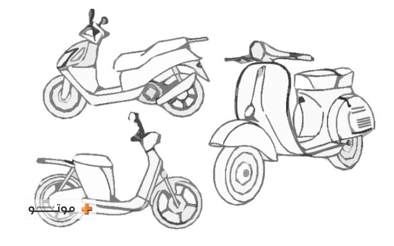 آشنایی با موتورسیکلت اسکوتر Scooter برقی و بنزینی