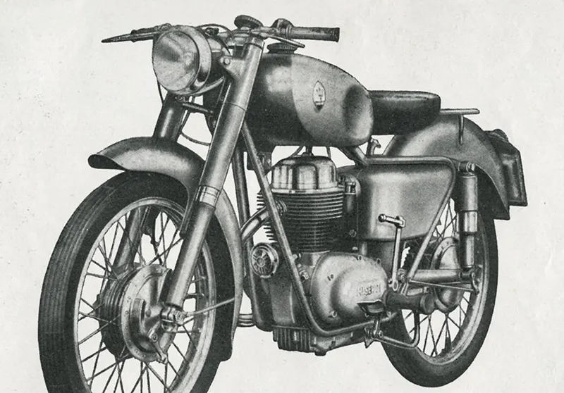 موتورسیکلت ایتال موتو و مازراتی بنام 125 t2