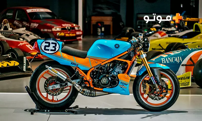 نگاهی به 15 موتورسیکلت برتر تاریخ یاماها - سال 1983 موتور Yamaha RD350LC YPVS