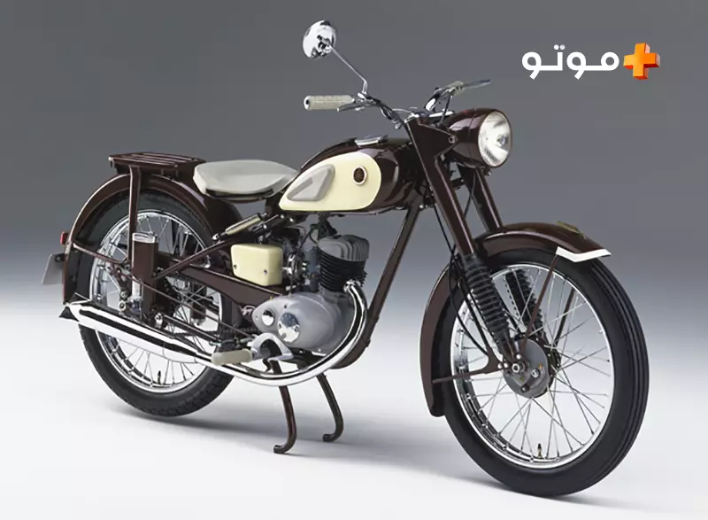 نگاهی به 15 موتورسیکلت برتر تاریخ یاماها - سال 1955 موتور Yamaha YA-1