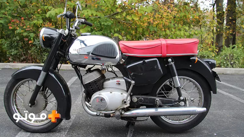 نگاهی به 15 موتورسیکلت برتر تاریخ یاماها - سال 1959 موتور Yamaha YA-2