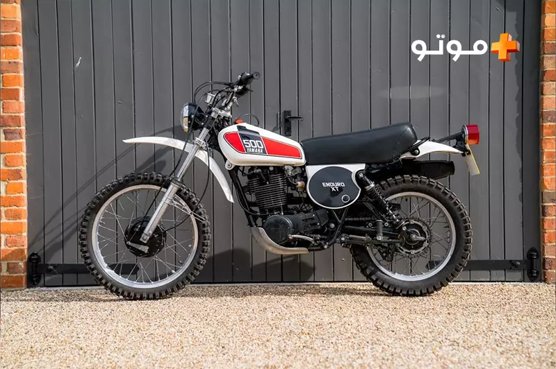 نگاهی به 15 موتورسیکلت برتر تاریخ یاماها - سال 1975 موتور Yamaha XT500