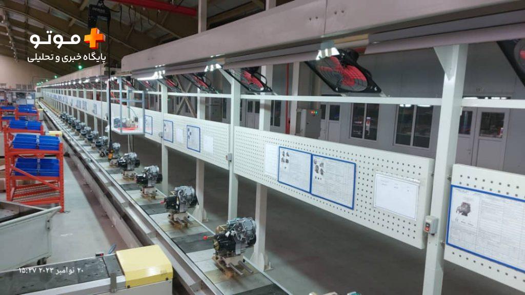 تولید انجین موتور سیکلت برای اولین بار در ایران توسط گروه صنعتی نیروموتور