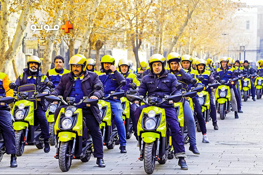 تبدیل موتورسیکلت‌های بنزینی اداره پست تهران به موتورسیکلت‌های برقی به کجا رسید؟