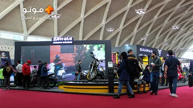 غرفه ایران دوچرخ در نمایشگاه موتورسیکلت 1402 cycle show 2024 زیر مجموعه هلدینگ بهمن